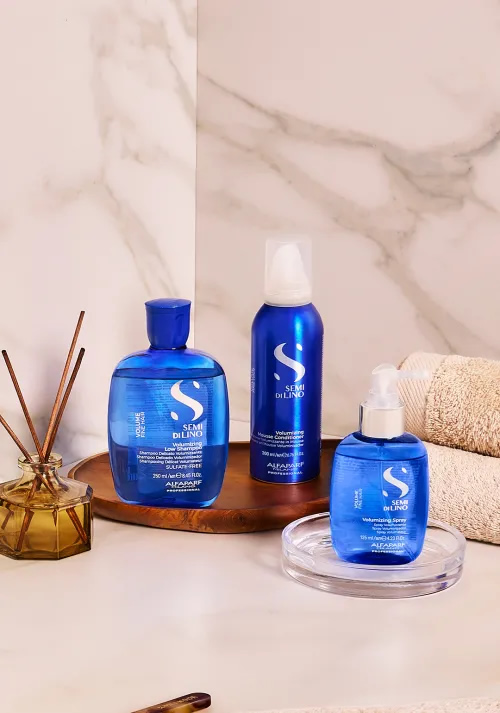 Линия Semi di Lino делает тонкие волосы более густыми и плотными